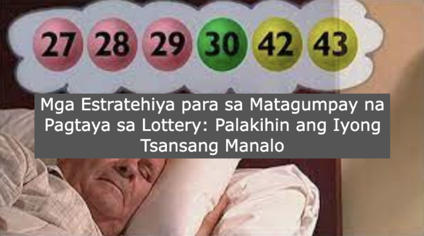 Mga Estratehiya para sa Matagumpay na Pagtaya sa Lottery: Palakihin ang Iyong Tsansang Manalo
